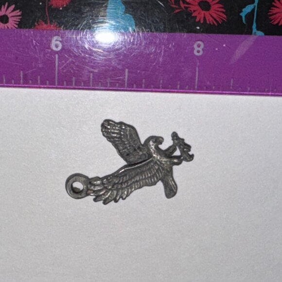 Pewter Flying Eagle Pendant - Picture 15 of 16